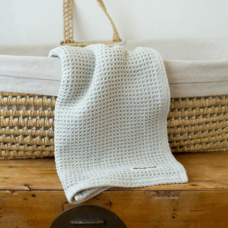 Soft Cotton Waffle Weave Baby Blanket