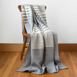 Upcycled Penobscot Organic Wool & Cotton Throw