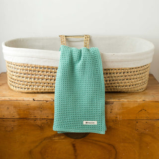 Cotton Waffle Baby Blanket