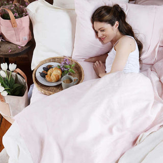 Pastel Relaxed Linen Sheet Set