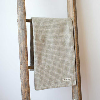 Pinstripe Linen Throw