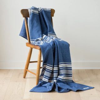 Heirloom Stripe American Cotton Throw