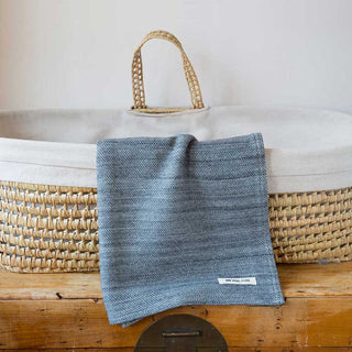 Acadia Organic Wool & Cotton Baby Blanket