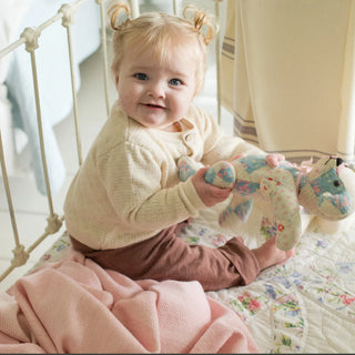 Acadia Organic Wool & Cotton Baby Blanket