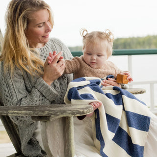 Regatta Organic Wool & Cotton Baby Blanket
