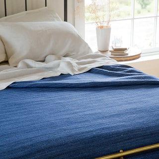 Acadia Organic Wool & Cotton Bed Blanket