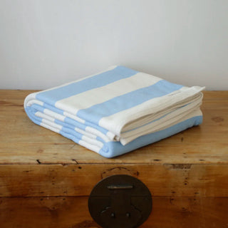 Cottage Stripe American Cotton Bed Blanket