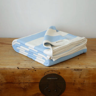 Cottage Stripe American Cotton Bed Blanket