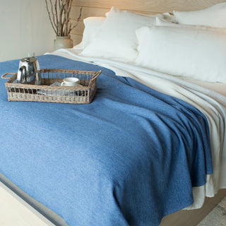 Marled American Cotton Bed Blanket