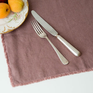 Fringed Linen Placemats