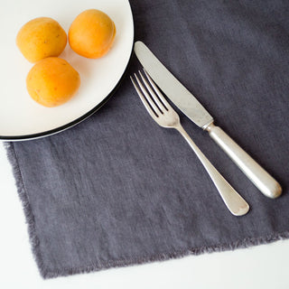 Fringed Linen Placemats