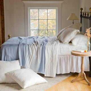 Penobscot Washable Organic Merino Wool & Cotton Blanket