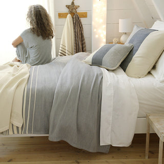 Penobscot Washable Organic Merino Wool & Cotton Blanket