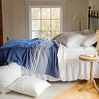 Penobscot Washable Organic Merino Wool & Cotton Blanket