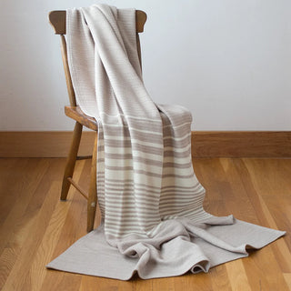 Penobscot Washable Organic Wool & Cotton Throw Blanket