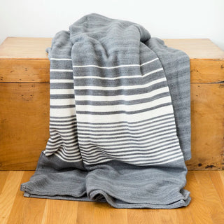 Penobscot Washable Organic Wool & Cotton Throw Blanket