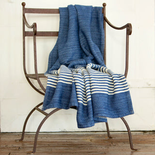 Penobscot Washable Organic Wool & Cotton Throw Blanket