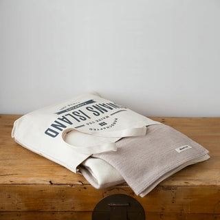 Rangeley Organic Wool & Cotton Throw Blanket