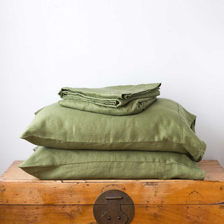 Pastel Relaxed Linen Sheet Set