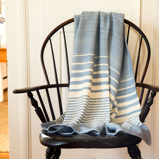 Penobscot Washable Organic Wool & Cotton Throw Blanket