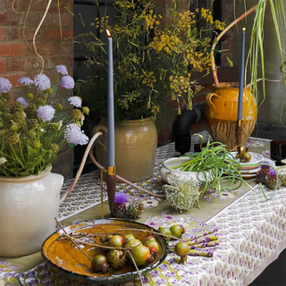 Dia Block Printed Table Runner