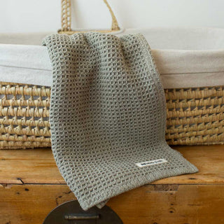 Cotton Waffle Baby Blanket
